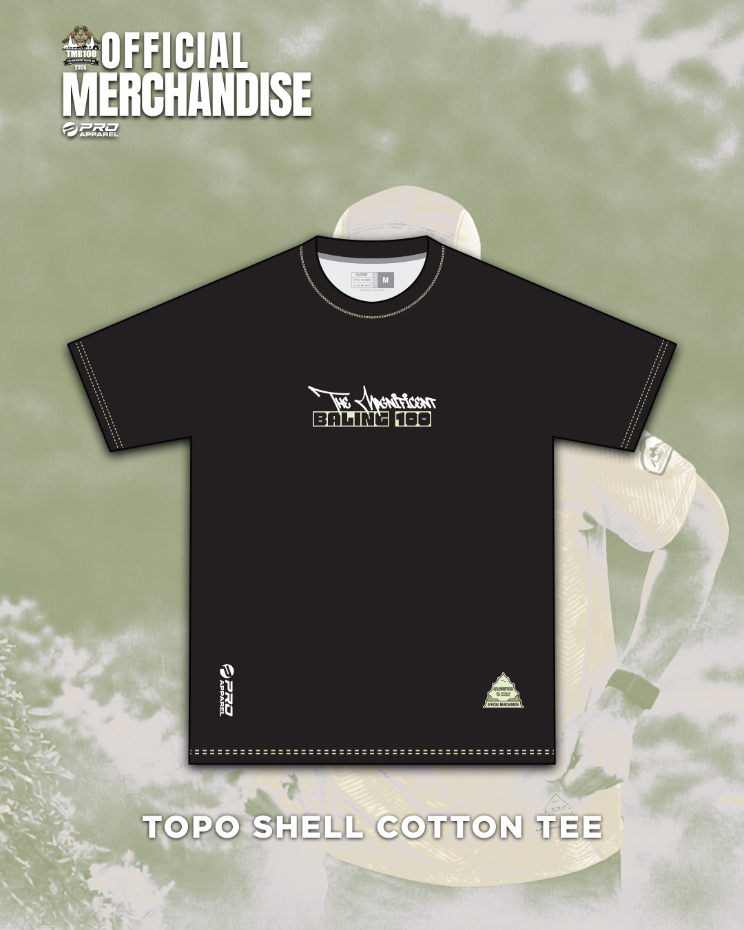 TOPO SHELL COTTON TEE