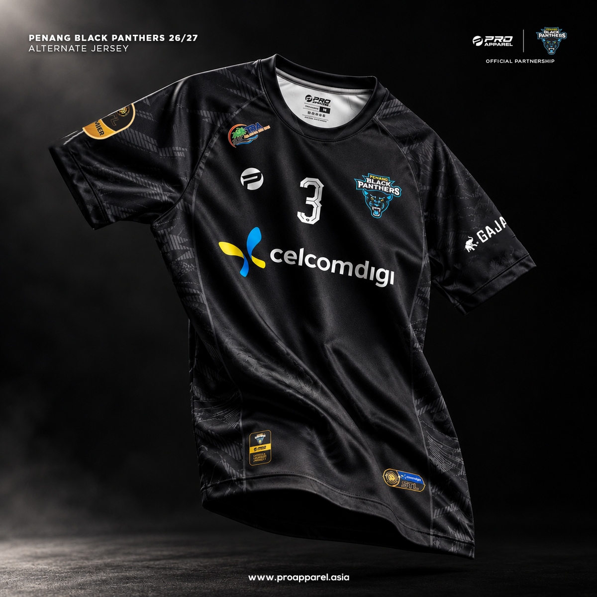 STL26 PENANG BLACK PANTHER 26/27 ALTERNATE JERSEY