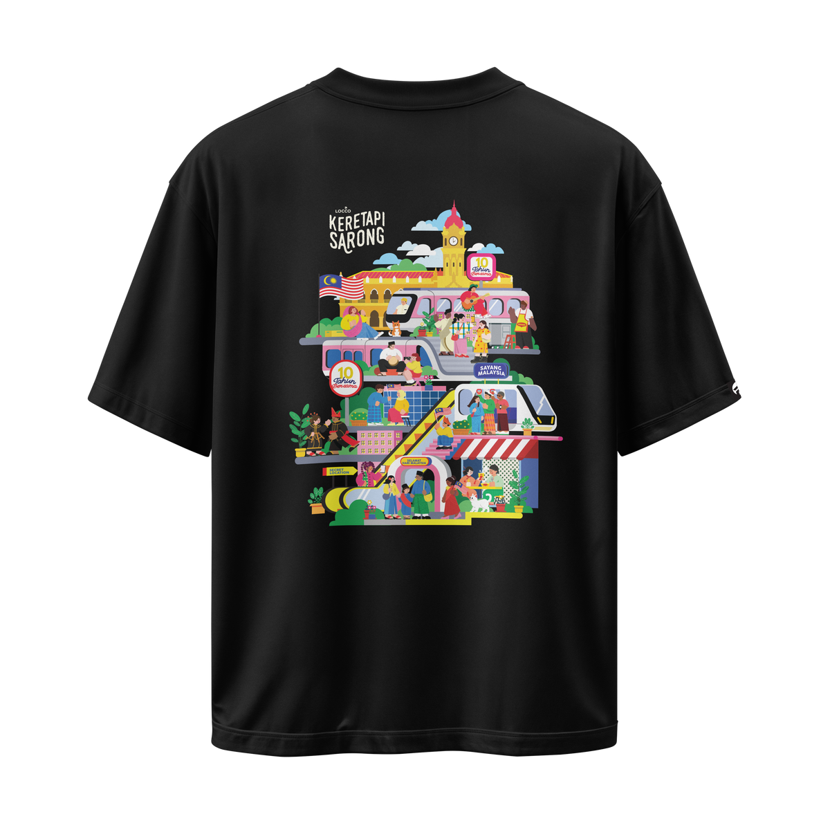 KS26 EDITION -OVERSIZED T-SHIRT (BLACK)