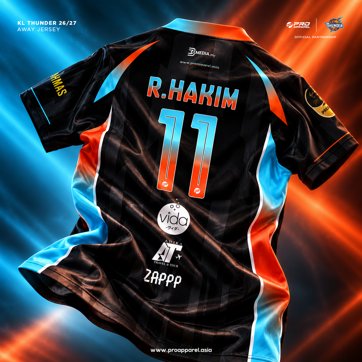 STL26 KL THUNDER 26/27 AWAY JERSEY