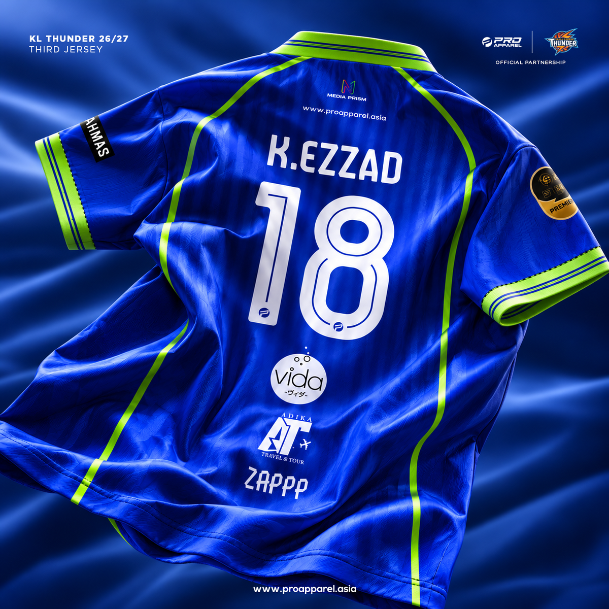 STL26 KL THUNDER 26/27 THIRD JERSEY
