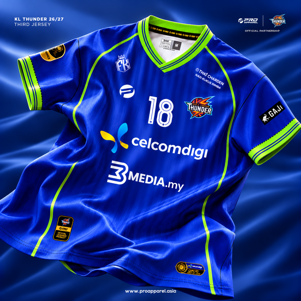 STL26 KL THUNDER 26/27 THIRD JERSEY