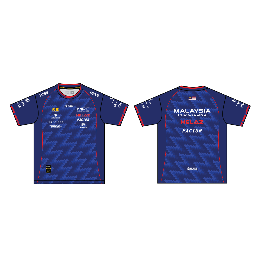 MALAYSIA PRO CYCLING – BLUE SPECIAL TEAM EDITION TEE S26