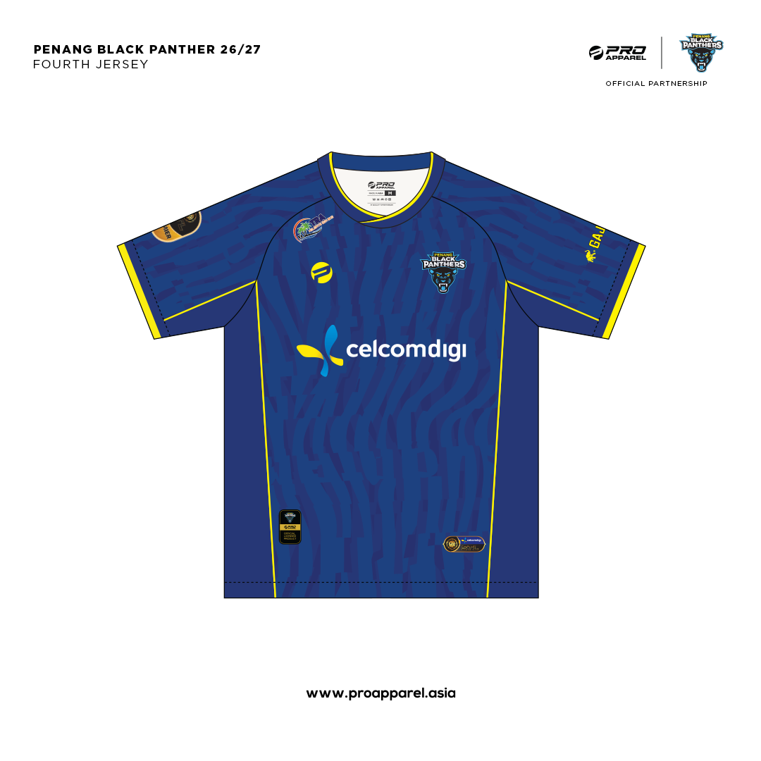 STL26 PENANG BLACK PANTHER 26/27 AWAY JERSEY