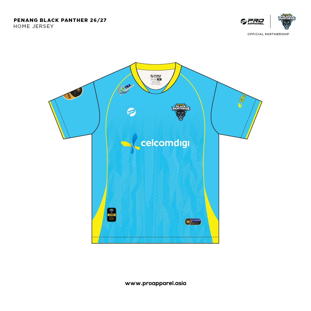 STL26 PENANG BLACK PANTHER 26/27 HOME JERSEY