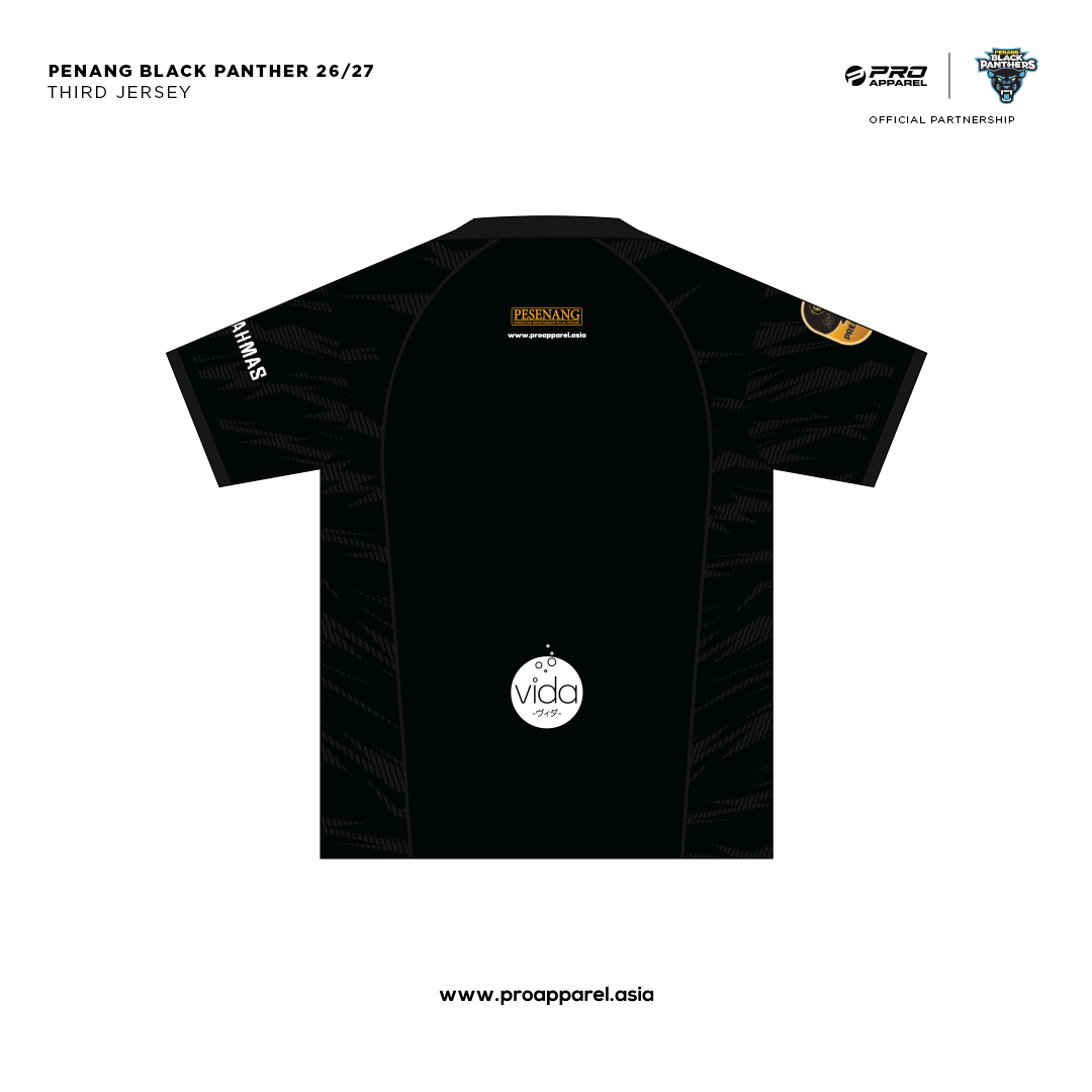 STL26 PENANG BLACK PANTHER 26/27 ALTERNATE JERSEY
