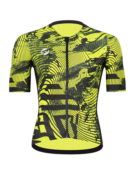 Short Sleeve Grunge Yellow