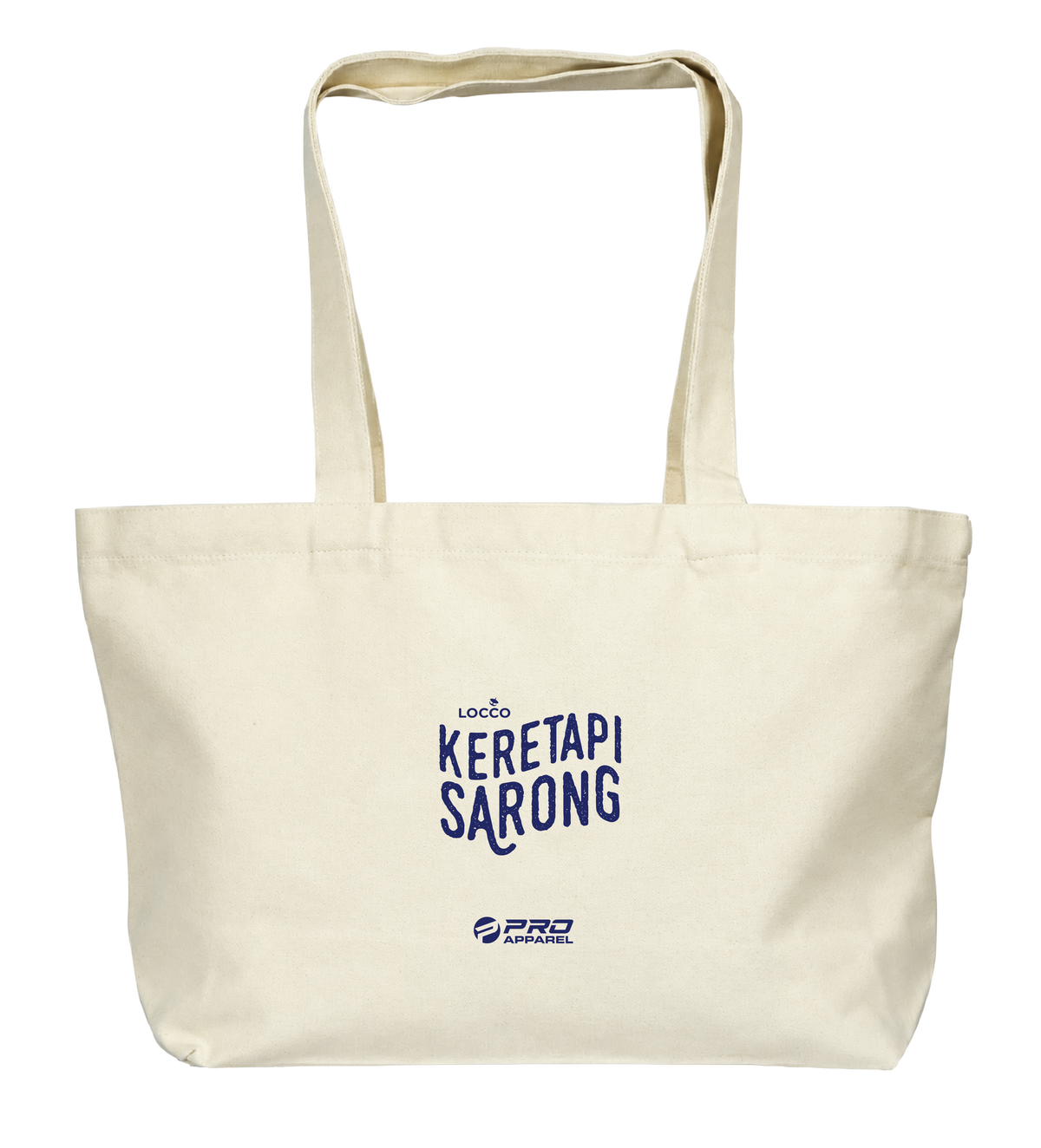 10 TAHUN -TOTE BAG (WHITE)