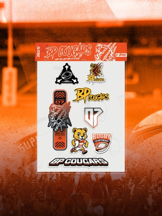 BP COUGARS STICKER