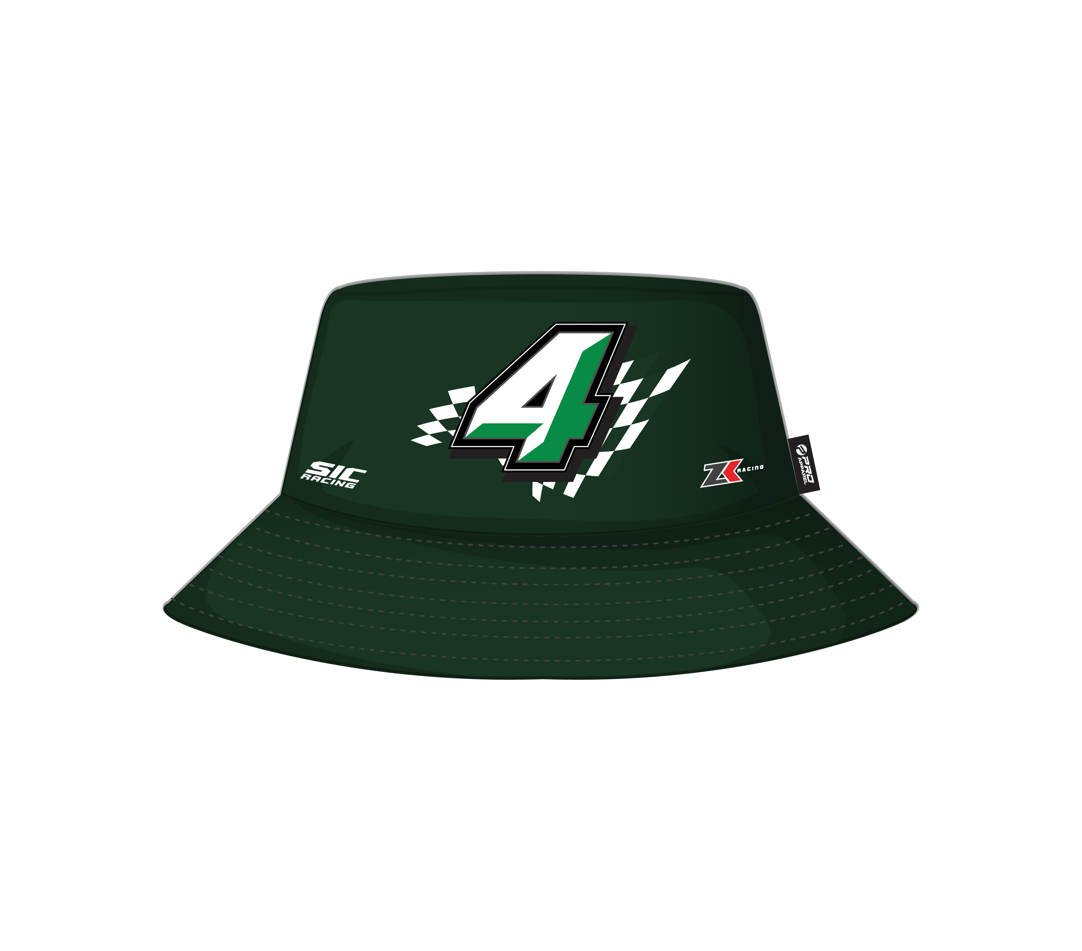 Bucket Hat ZK Racing Fans Series (Qabil) - Green