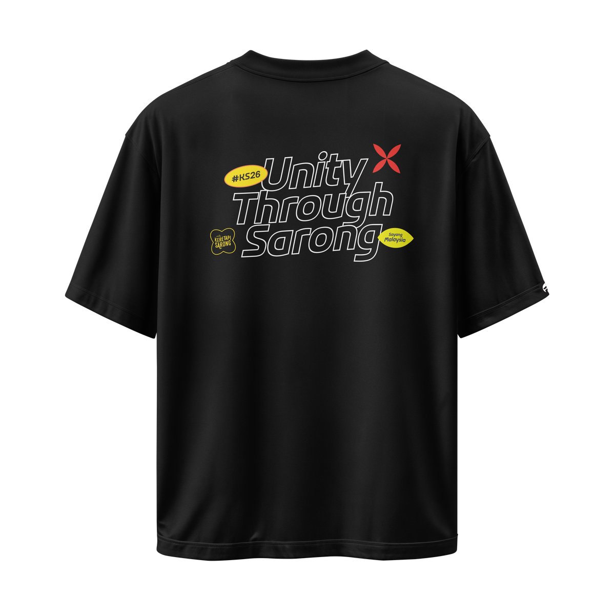 UNITY -OVERSIZED T-SHIRT (BLACK)