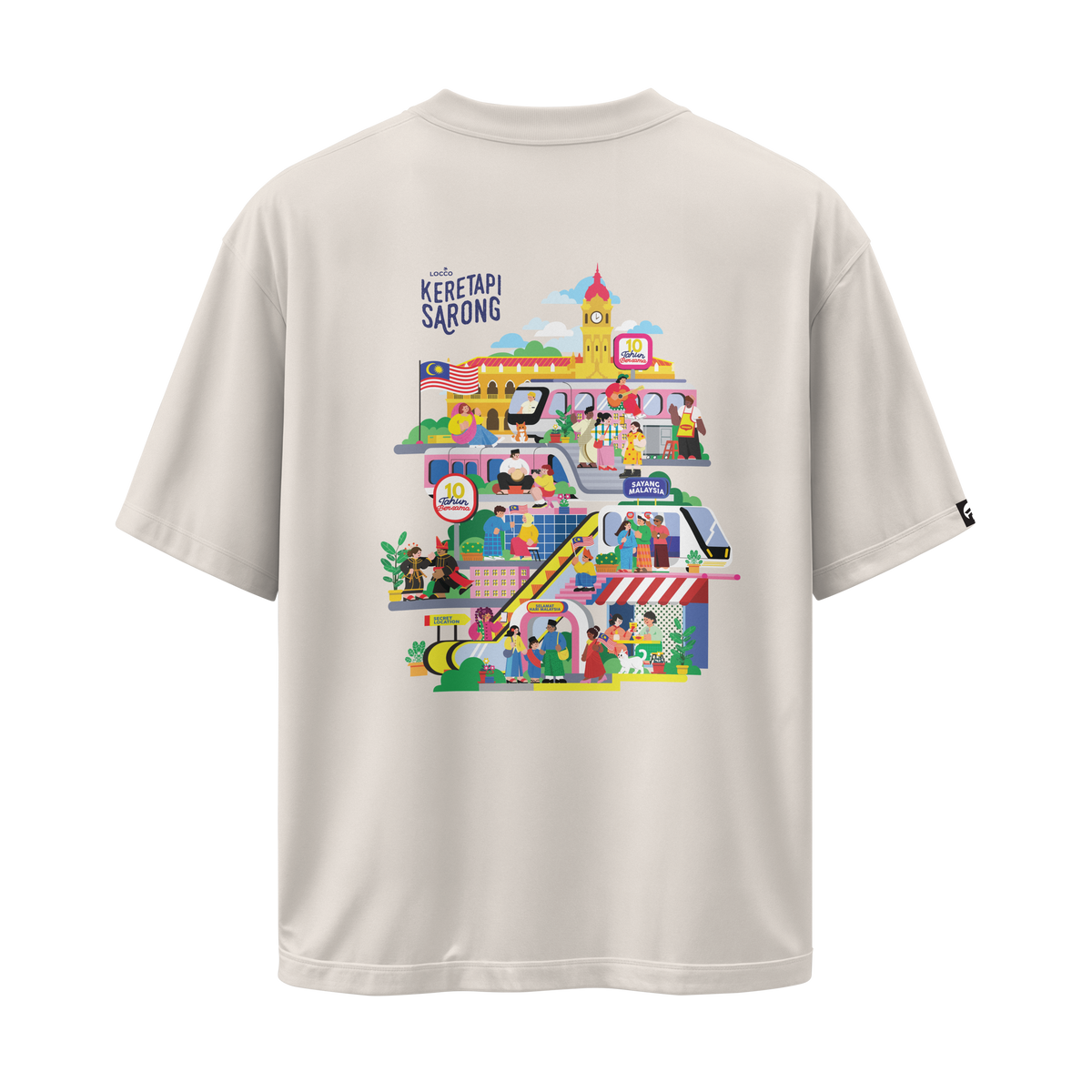 KS26 EDITION -OVERSIZED T-SHIRT (WHITE)