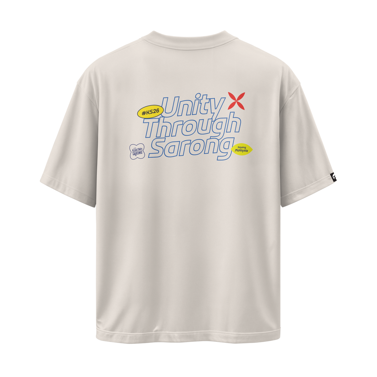 UNITY -OVERSIZED T-SHIRT (WHITE)