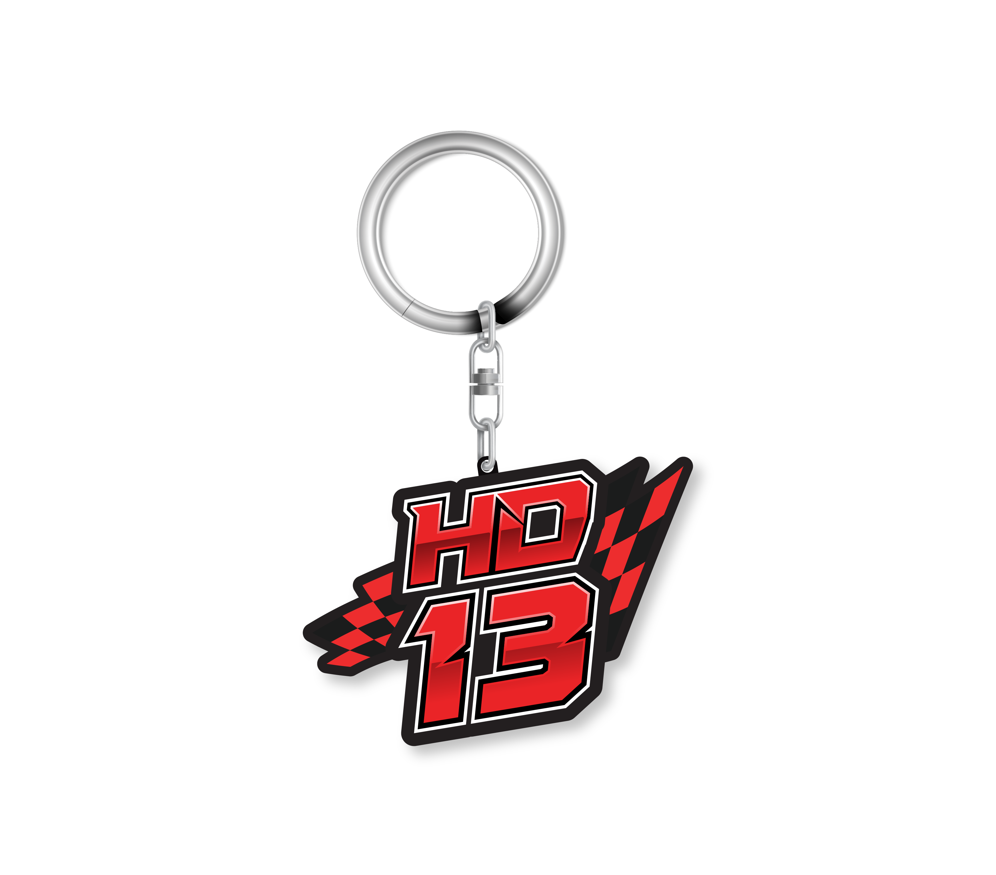 KEYCHAIN ZK RACING FANS SERIES  - HAKIM DANISH 13