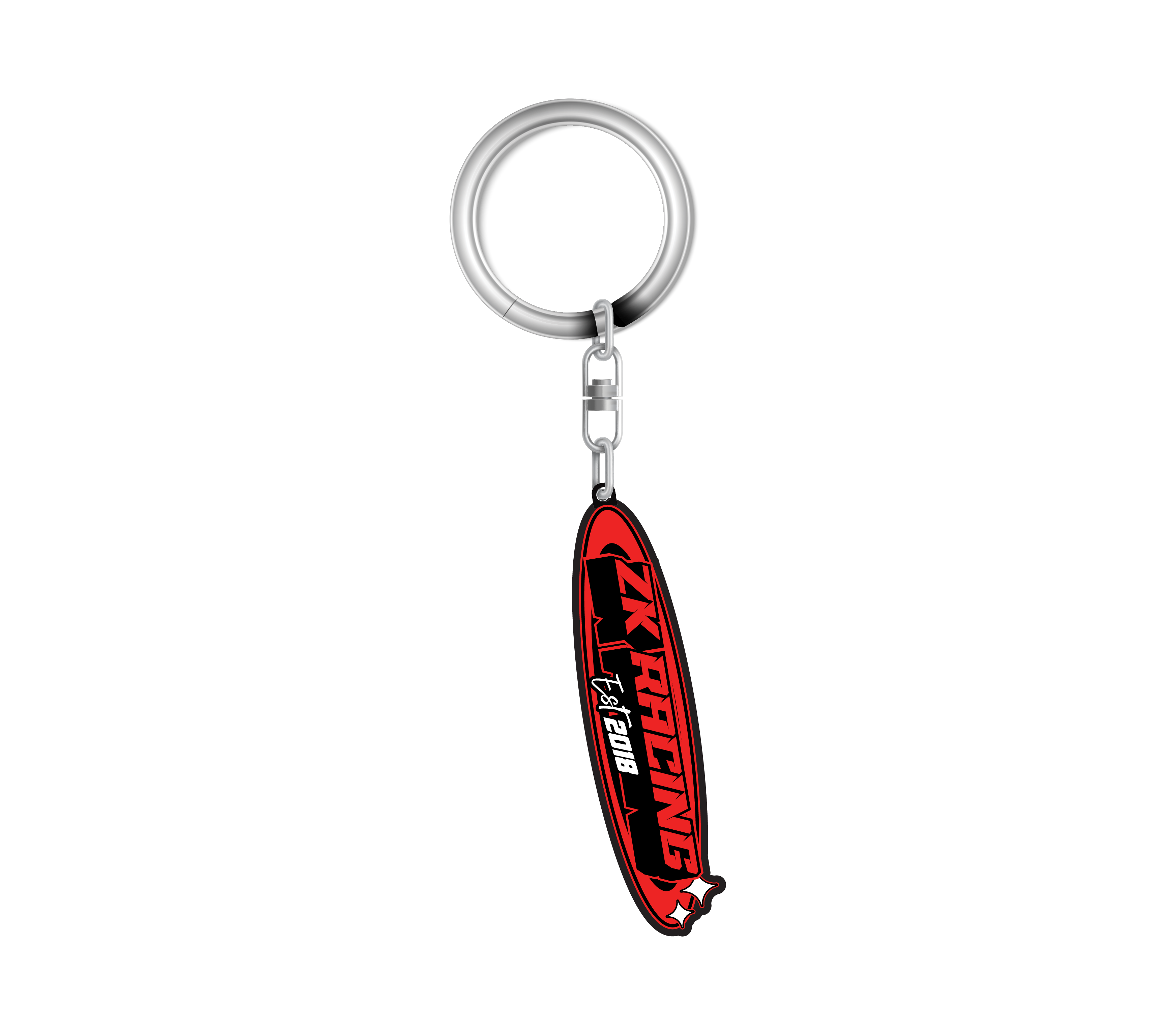 KEYCHAIN ZK RACING OFFICIAL MERCHANDISE