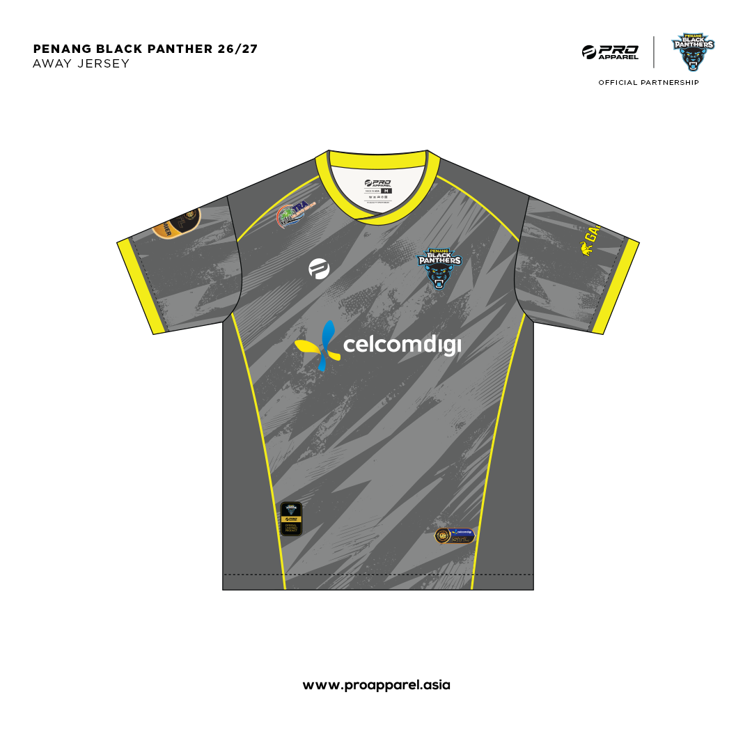 STL26 PENANG BLACK PANTHER 26/27 THIRD JERSEY