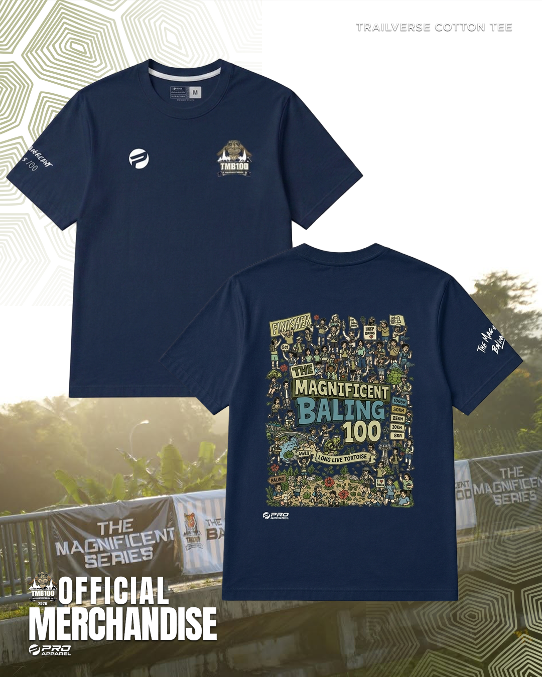 TRAILVERSE COTTON TEE