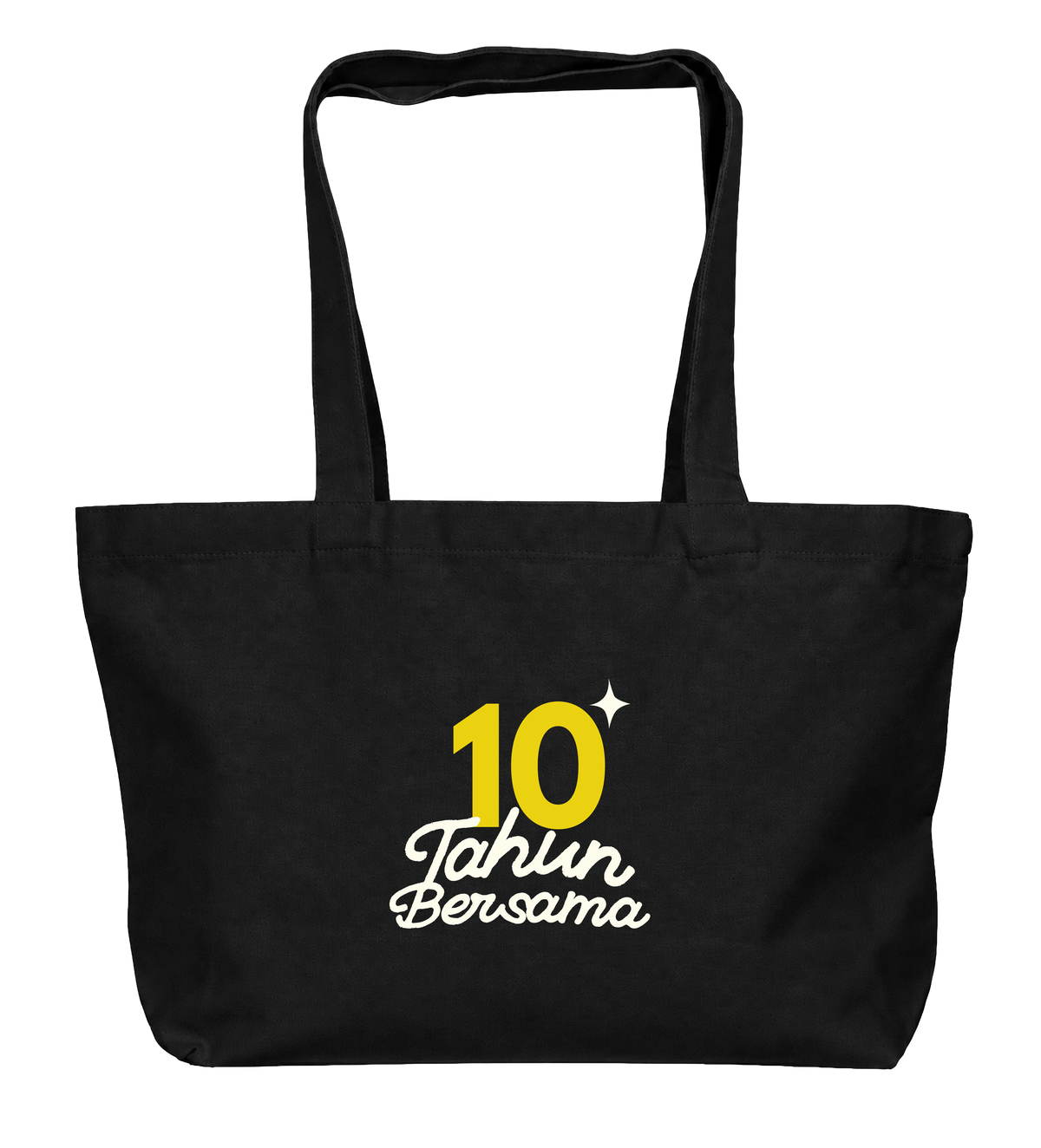 SUARA KITA -TOTE BAG (BLACK)
