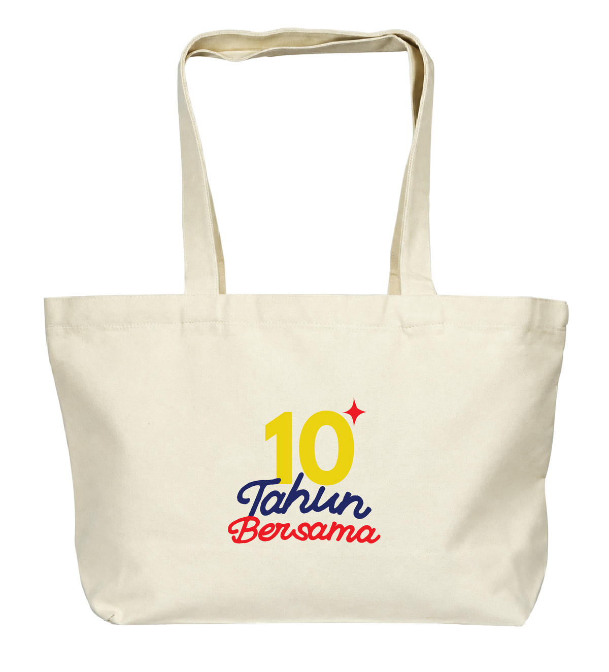 SUARA KITA -TOTE BAG (WHITE)